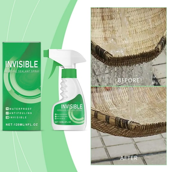 Vxdvou Strong Adhesion Sealing Spray, Invisible Waterproof Protective Coating for Wood, Metal, and Plastic, Fast-Drying Multi-Surface Sealing Solution, 100ml Bottle for Home and DIY Use
