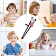 thumbnail image 1 of Vxdvou Training Chopsticks for Kids, Reusable Silicone Learning Sticks for Beginners, Easy Grip Practice Chopsticks for Toddlers, Ideal for Sushi & Noodles, Fun Mealtime Accessory, 1 of 9