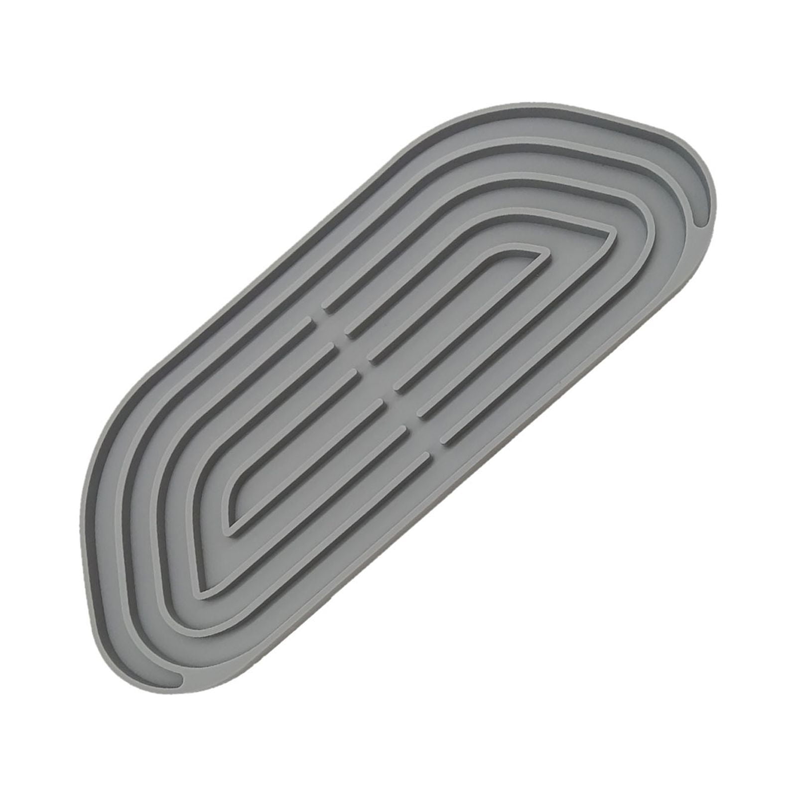 Vxdvou Water Dispenser Tray with Overflow Protection, Foldable Drip Mat