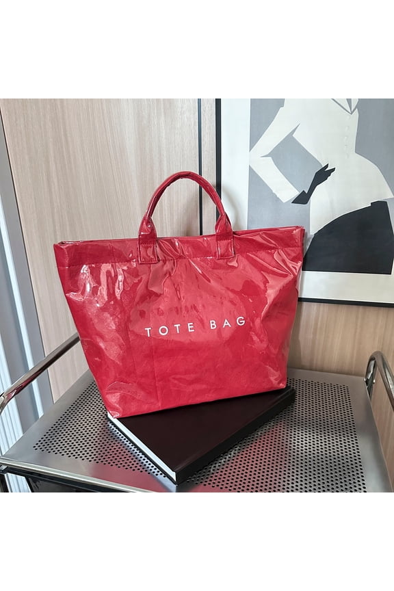 Waterproof Messenger Bag, Large-Capacity Crossbody Tote for Travel & Commute, Magnetic Flap Shoulder Bag, Eco-Friendly Tech Fabric, Adjustable Strap, Lightweight & Durable Design