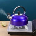 thumbnail image 1 of Vxdvou Whistling Tea Kettle for Stove Top, Stainless Steel Teapot with Ergonomic Handle, Compact 2.5L Whistling Kettle for Boiling Water on Stove, Induction & Gas Stove Compatible, 1 of 2