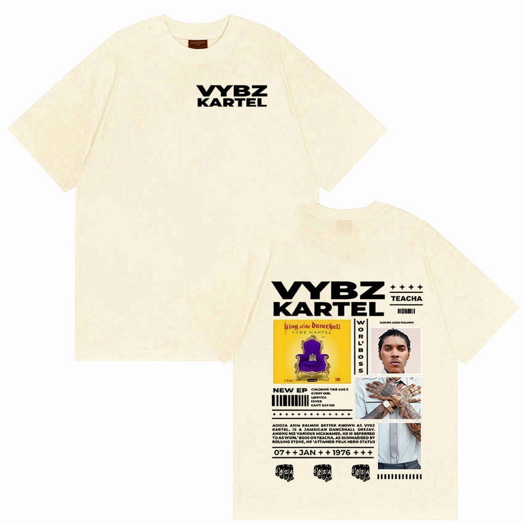 Vybz Kartel 2025 Tour New Album Graphic Merch T-Shirt - Unisex
