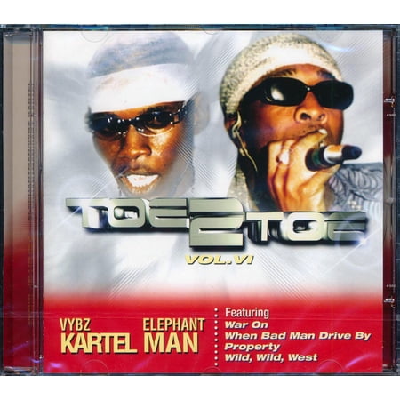 Vybz Kartel Elephant Man - Toe To Toe Volume 6 - 649035310328 - CD