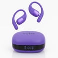 thumbnail image 1 of Vybz Open-Ear True Wireless Headphones with Charging Case, 26-Hour Battery, Bluetooth 5.3, Dual Mics, Lightweight Fit, 1 of 1