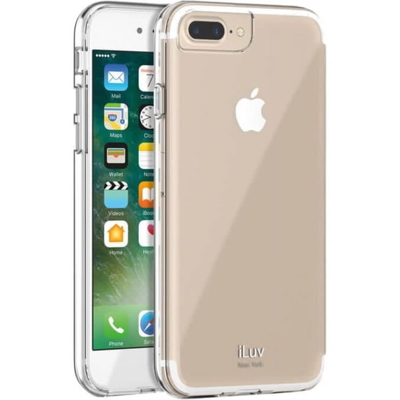 Vyneer Durable Transparent Hardshell Case With Soft Frame for iPhone 7