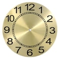 Vyntara DIY Clock Face Aluminium Clock Dial Stylish Appearance Advanced ...