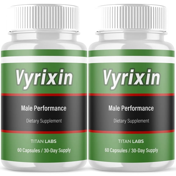 Vyrixin Advanced Formula Natural Supplement Pills for Max StrengthVyrixin 120 Capsules