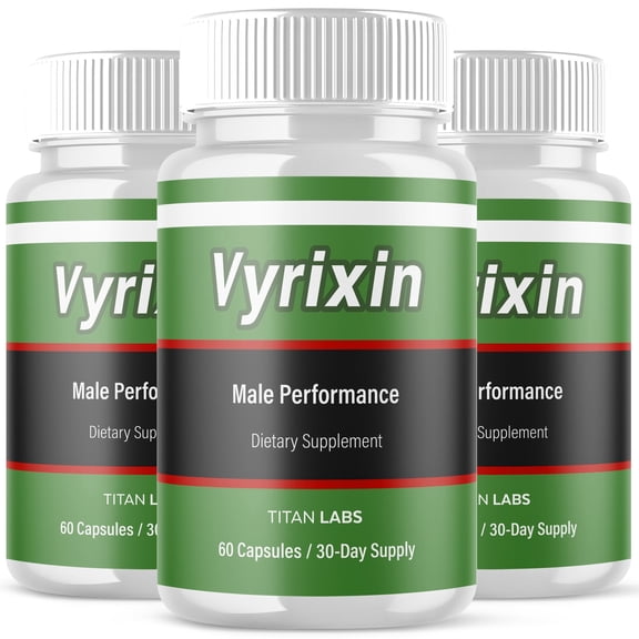 Vyrixin Advanced Formula Natural Supplement Pills for Max StrengthVyrixin 180 Capsules