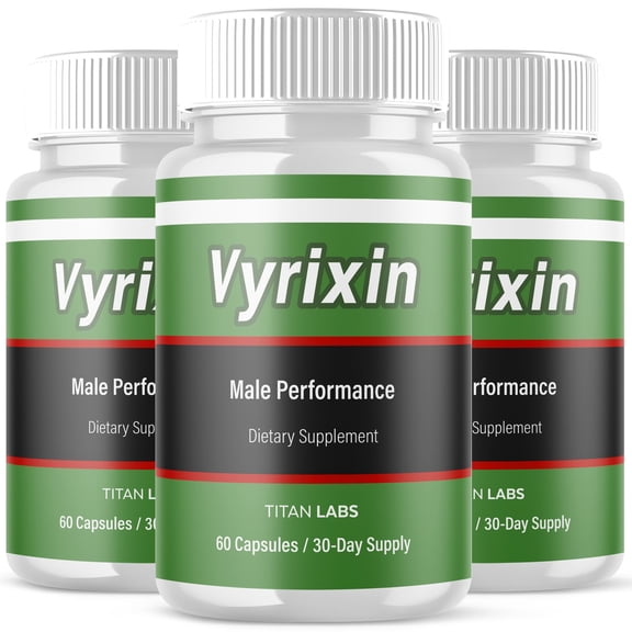 Vyrixin Advanced Formula Natural Supplement Pills for Max StrengthVyrixin 180 Capsules