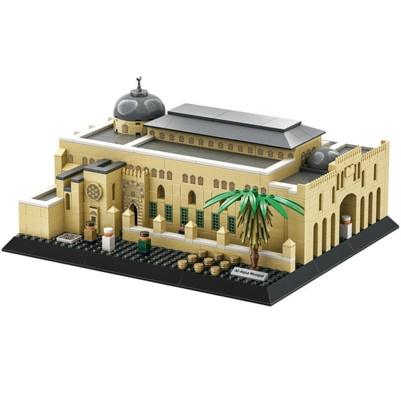 Vyytoz Al-Aqsa Mosque Jerusalem Building Set, 768Pcs Architecture Model, Creative Display Toy, World Landmark Collection