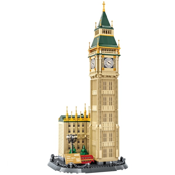 Vyytoz Big Ben London Building Set, 1095Pcs Architecture Model, Creative Display Toy, World Landmark Collection