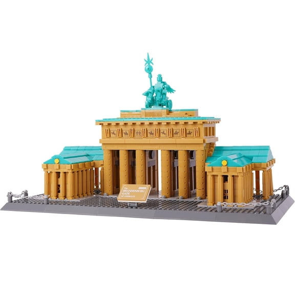 Vyytoz Brandenburg Gate Berlin Building Set, 1552Pcs Architecture Model, Creative Display Toy, World Landmark Collection