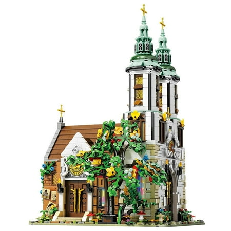 Vyytoz St. Andrew's Church Poland Building Set, 3056Pcs Architecture Model, Creative Display Toy, World Landmark Collection