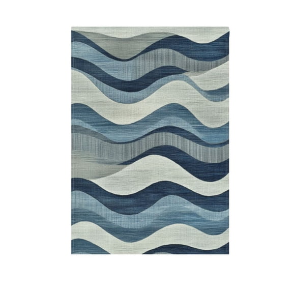 Vzayy 28 in x 40 in Polyester Outdoor Flags & Banners, Wrinkle-Resistant & Durable, Heat Transfer Fade-Proof,Wavy