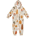 thumbnail image 1 of Vzayyk 4T-14Y Size Aviliable Cozy One-Piece Footless Sleeper Pajama Cartoon Mushrooms, 1 of 8