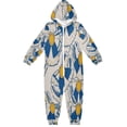 thumbnail image 1 of Vzayyk 4T-14Y Size Aviliable Cozy One-Piece Footless Sleeper Pajama Collar, 1 of 8