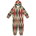 thumbnail image 1 of Vzayyk 4T-14Y Size Aviliable Cozy One-Piece Footless Sleeper Pajama Dark Cream Light Beige, 1 of 8