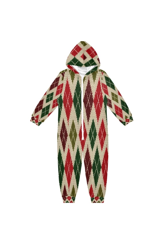 4T-14Y Size Aviliable Cozy One-Piece Footless Sleeper Pajama Dark Cream Light Beige