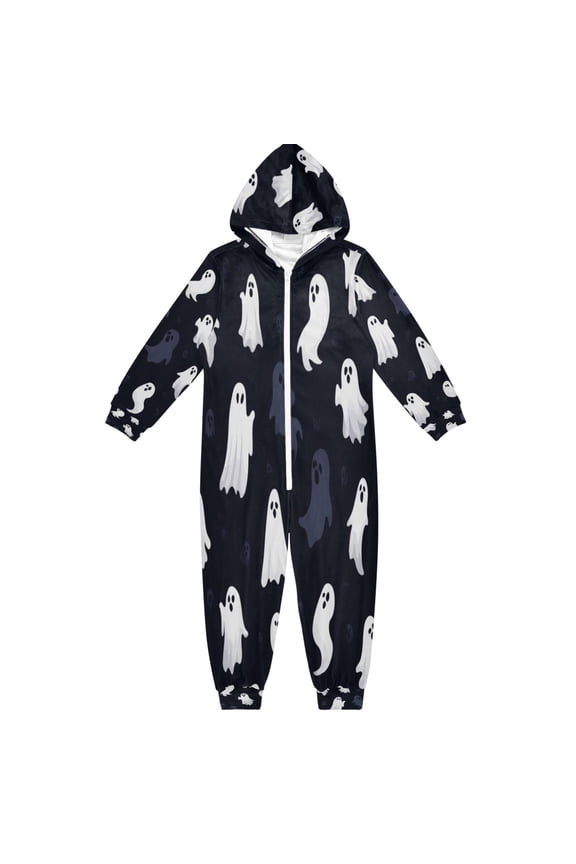 4T-14Y Size Aviliable Cozy One-Piece Footless Sleeper Pajama Halloween