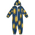 thumbnail image 1 of Vzayyk 4T-14Y Size Aviliable Cozy One-Piece Footless Sleeper Pajama Sun Faces, 1 of 8