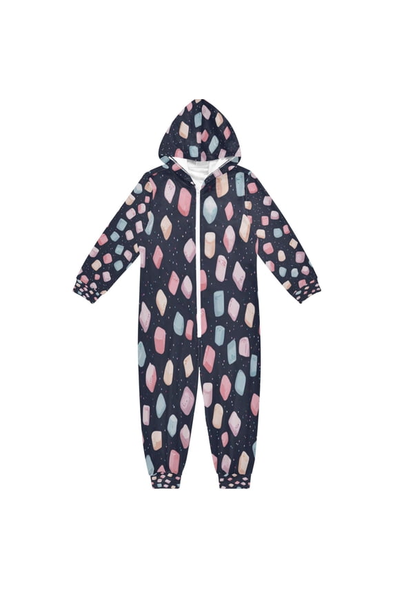 4T-14Y Size Aviliable Cozy One-Piece Footless Sleeper Pajama Sweet Puffed Candy