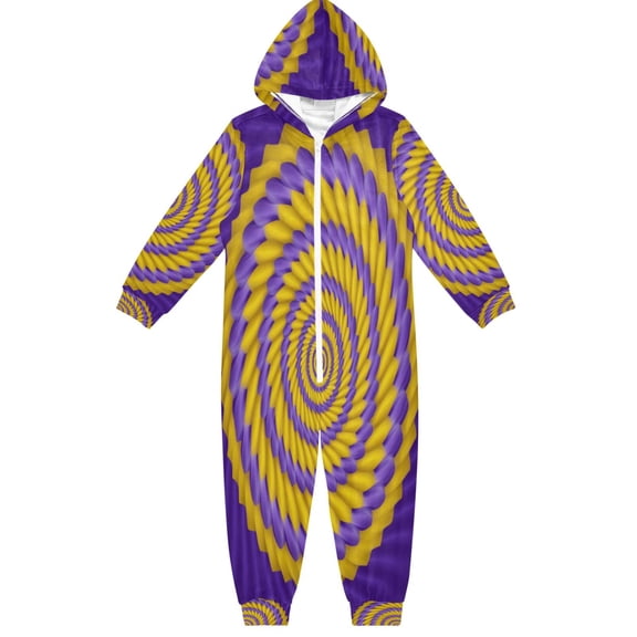 Vzayyk 4T-14Y Size Aviliable Cozy One-Piece Footless Sleeper Pajama Yellow Purple
