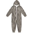 thumbnail image 1 of Vzayyk 4T-14Y Size Aviliable Cozy One-Piece Footless Sleeper Pajama Zebra Stripes Vector, 1 of 8