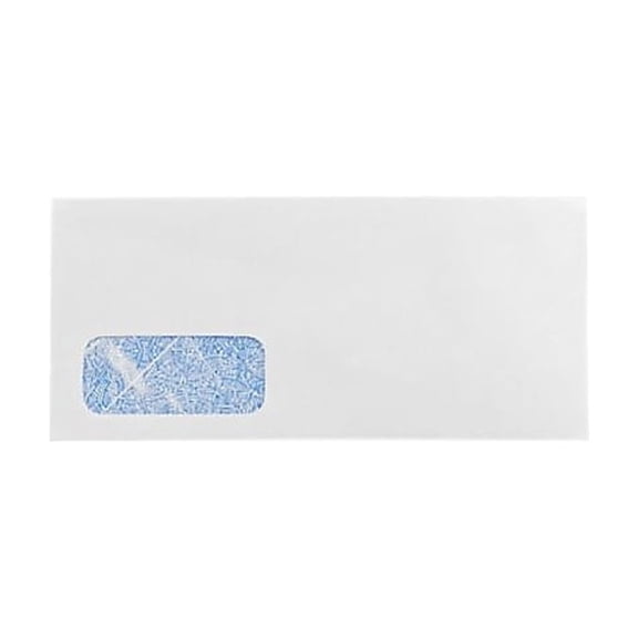 W-2 / 1099 Form Envelopes #4 (3 7/8 x 8 5/8) - 24lb. White w/ Sec Tint (50 Qty.)