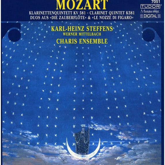 W.A. Mozart - Quintet KV 581 Duos from Diezauberflote KV 620 - Music & Performance - CD