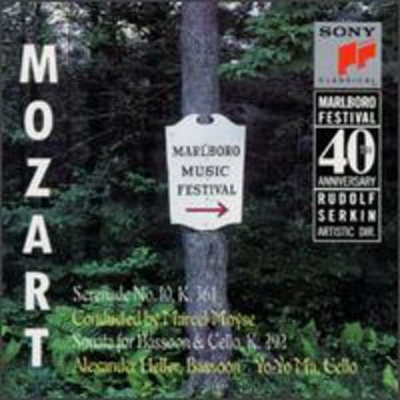 W.A. Mozart - Serenade, K.361 / Sonata for Bassoon & Cello - Music & Performance - CD