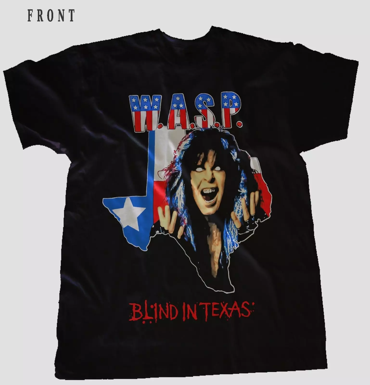 W.A.S.P Vintage Tシャツ　blind　texas T W.A.S.P Vintage Tシャツ blind texas T 【公式通販】