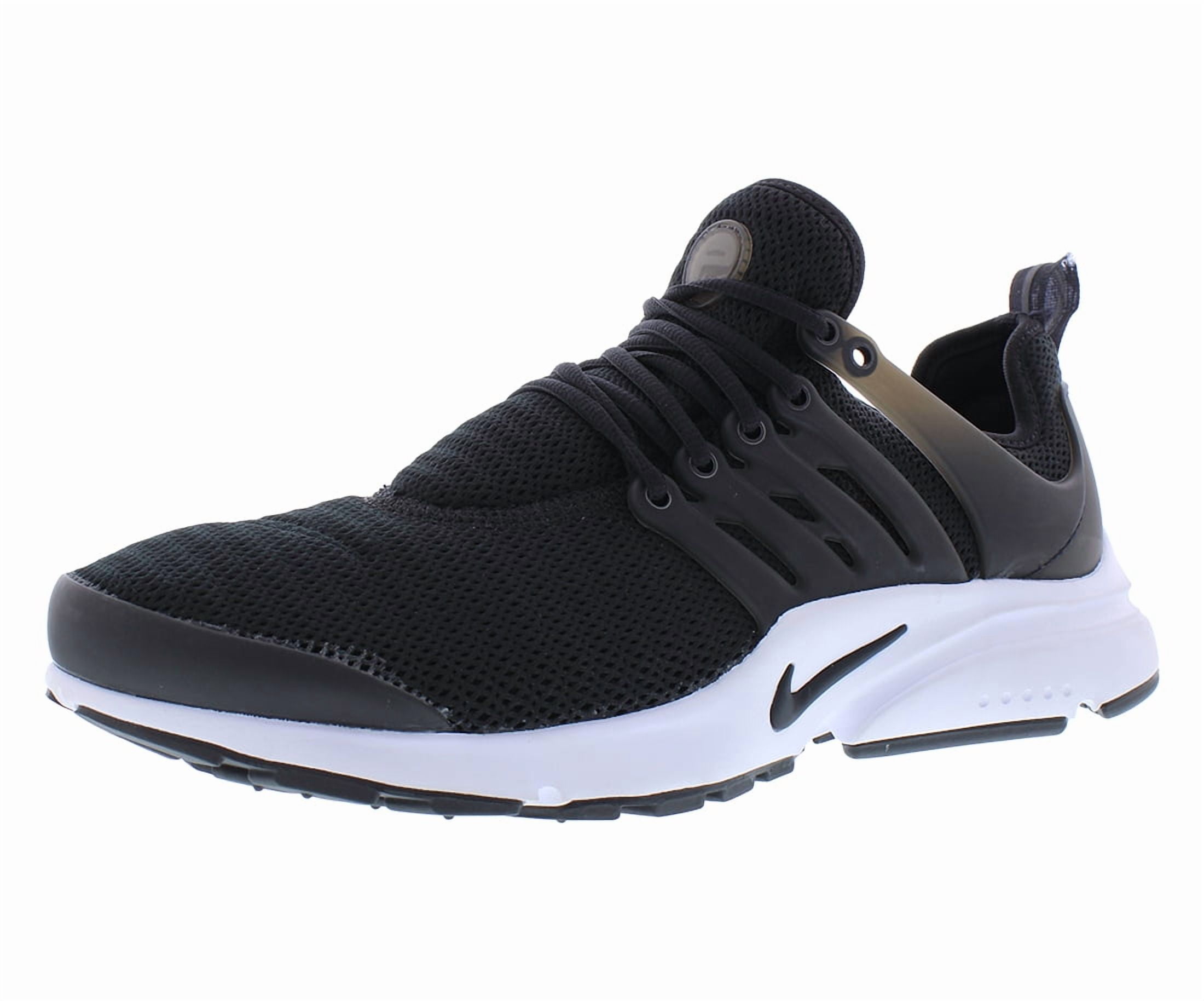 womens black and white prestos