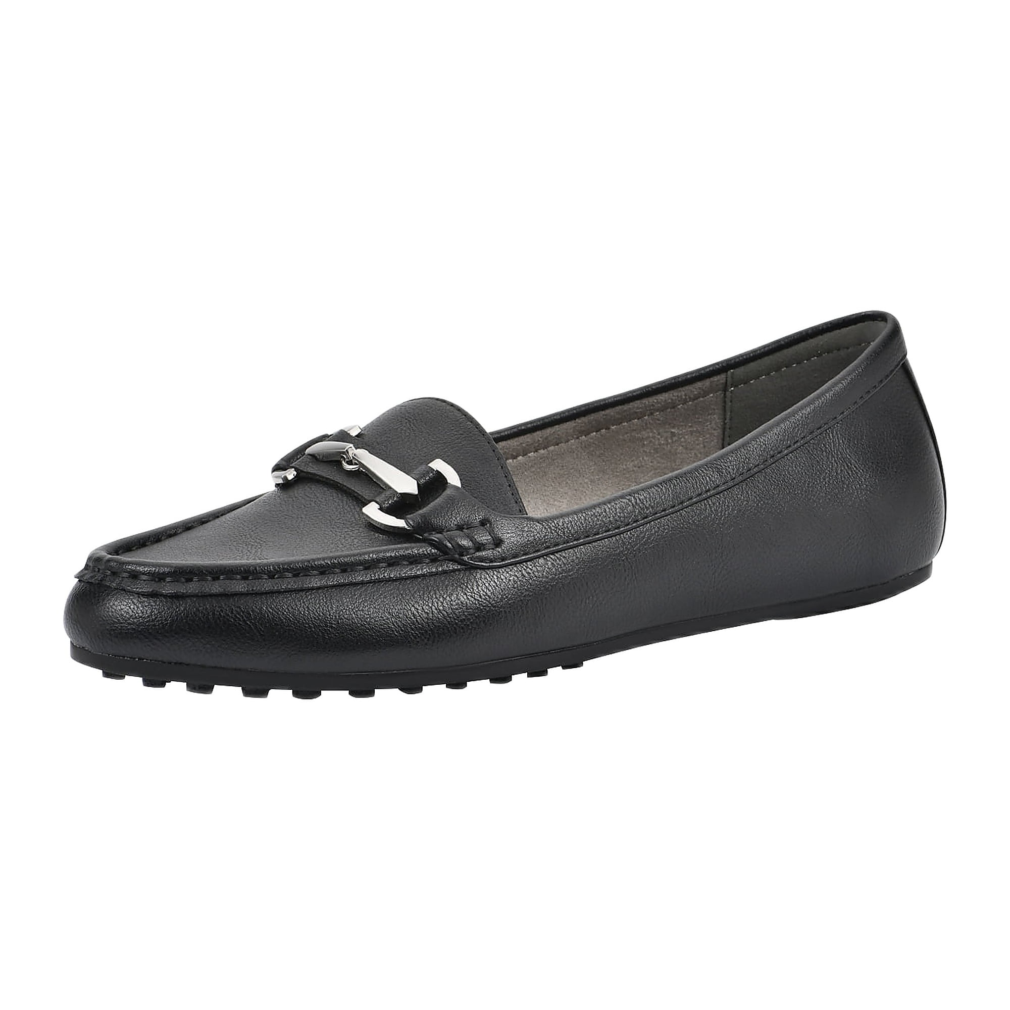 Aerosoles Women's Comfort Buckle Loafer, Wide Width Available