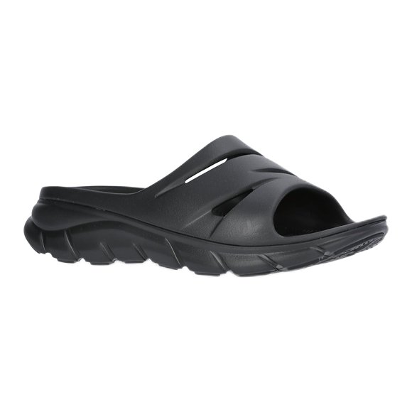 Women's Two Tone Slide Sandals