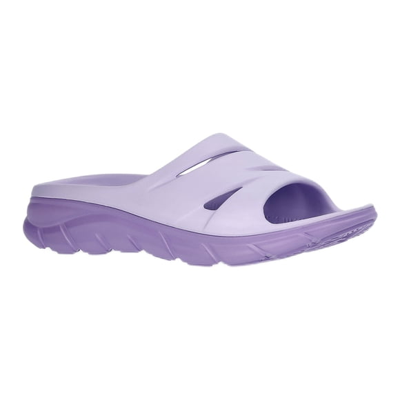 Women's Two Tone Slide Sandals