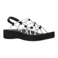 thumbnail image 1 of Athletic Works Women's Strappy Rope Sandals, 1 of 9