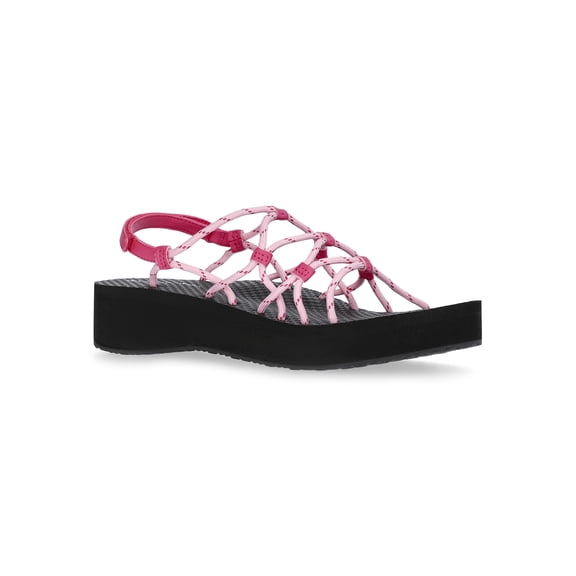 Athletic Works Women's Strappy Rope Sandals
