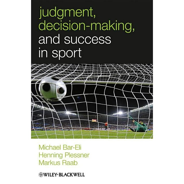 W-B Sport and Exercise Psychology Judgment, Decision Making and Success in Sport, (Paperback)