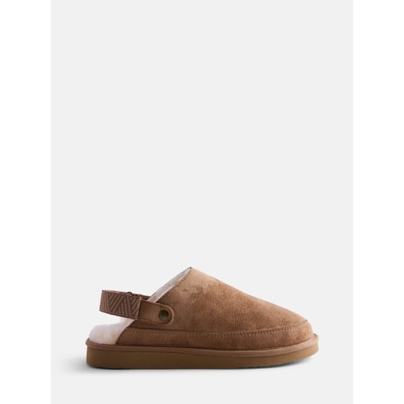 Pawz Women's Faux Suede Convertible Strap Slippers