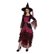Burgundy Witch, Halloween Costume for Adults, Women's Size XL (16/18), by Way to Celebrate