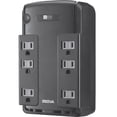 thumbnail image 1 of UltraTech 0E-350V6 350VA/255W Battery Backup Compact UPS with 6 Outlets; Standby, 1 of 2