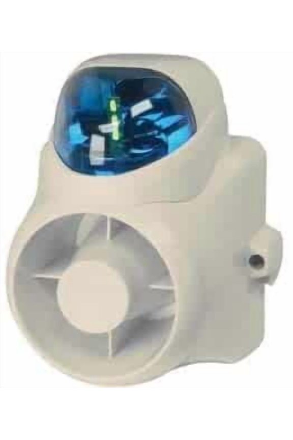 ADI PRO 0E-OUTDSIRSB Indoor/Outdoor Self Contained 120dB Siren/Strobe, Blue