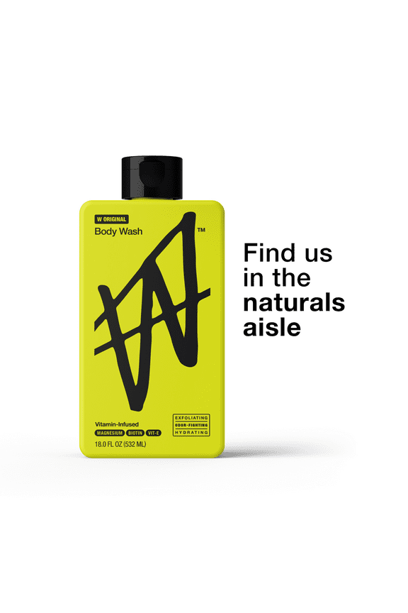 By Jake Paul Body Wash - Exfoliating - Hydrating - W Original - 18 fl oz