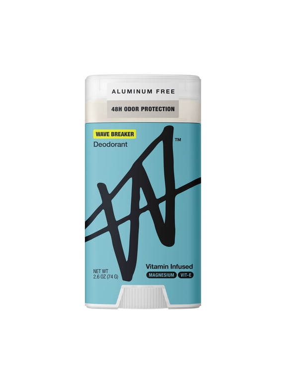 By Jake Paul Men's Aluminum Free Deodorant - Odor Blocking - Sweat Protection - Wave Breaker Scent - 2.6 oz