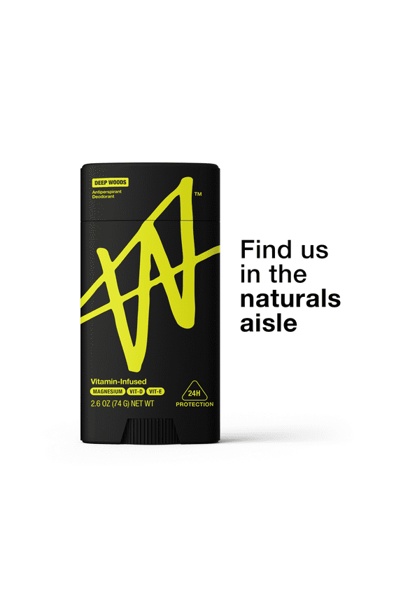 By Jake Paul Men's Antiperspirant Deodorant - Odor Blocking - Sweat Defense - Deep Woods - 2.6 oz