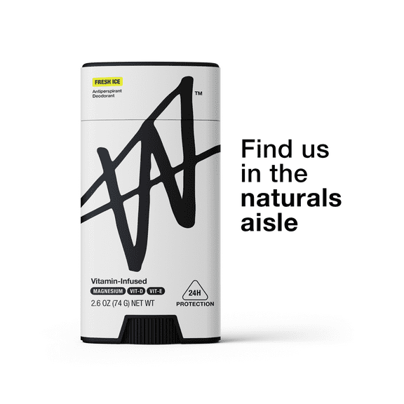 W By Jake Paul Men's Antiperspirant Deodorant - Odor Blocking - Sweat Protection - Fresh Ice - 2.6 oz