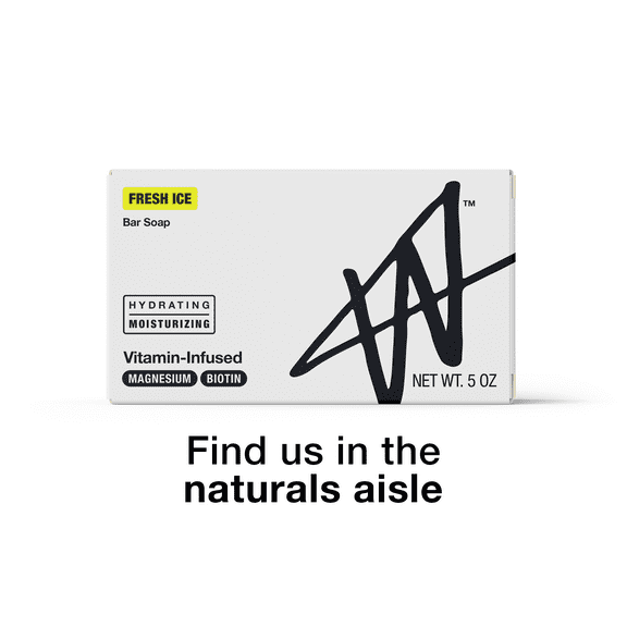 W By Jake Paul Soap Bar - Hydrating - Moisturizing - Fresh Ice - 5 oz