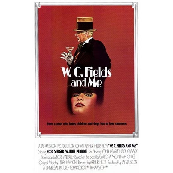 W C Fields & Me Movie Poster - 11 x 17 in.