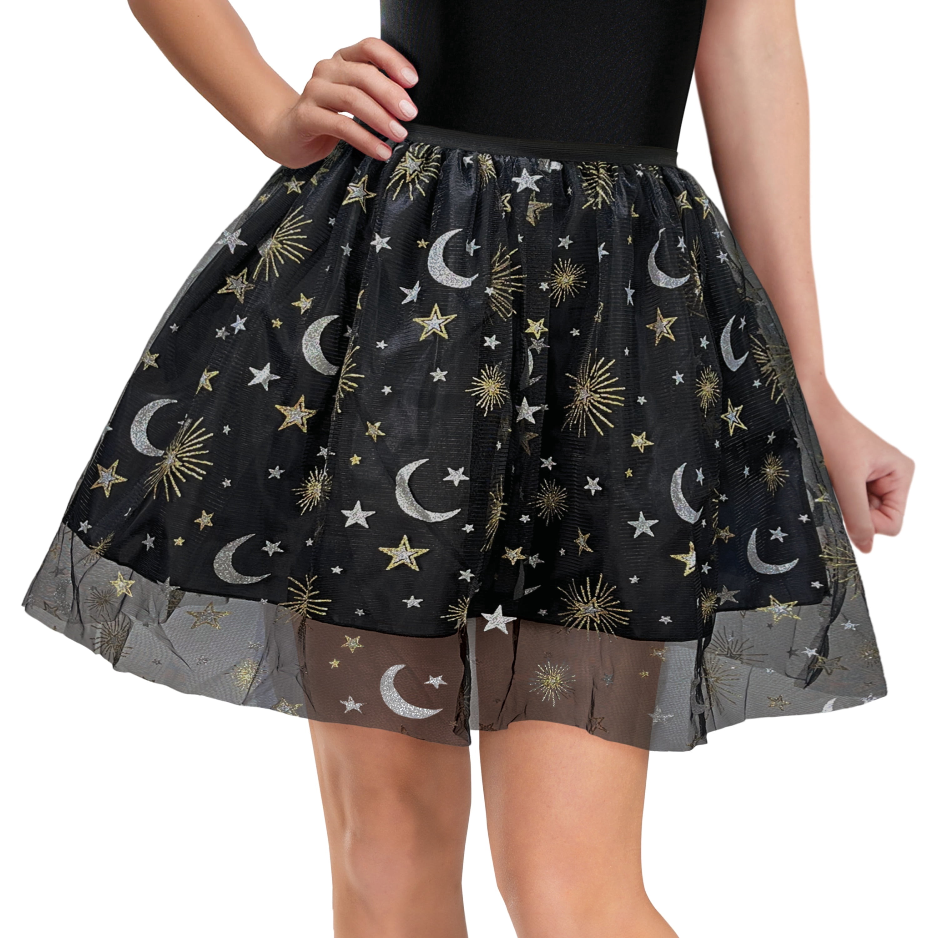 Celestial Tutu Costume Accessory for Adults, Multicolor, S/M, Halloween by Way To Celebrate