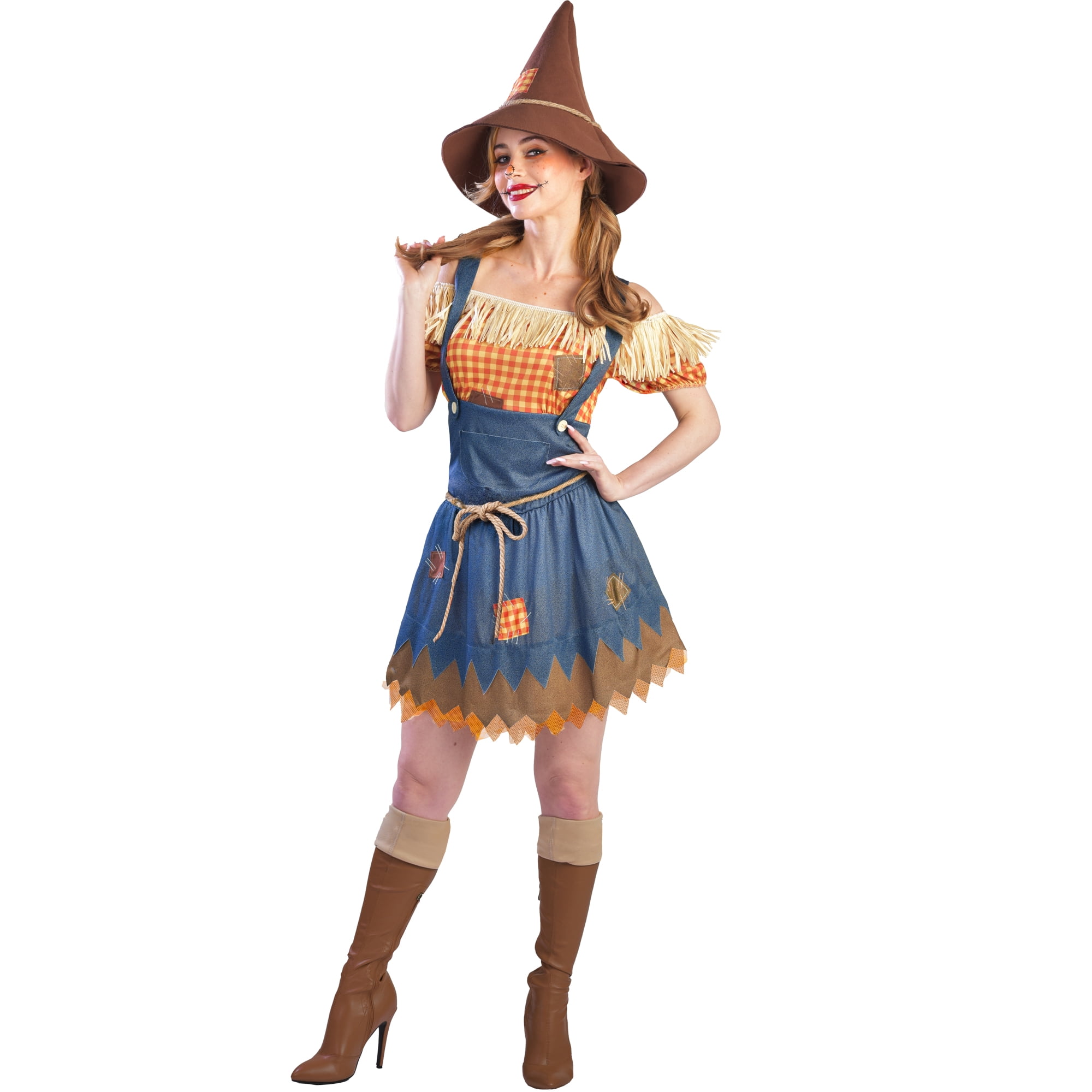 Cornfield Cutie Halloween Costume for Adults, Women's Size M (8/10), by Way to Celebrate